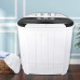 Intexca Portable Compact Twin Tub Capacity Washing Machine and Washer Spin Dryer